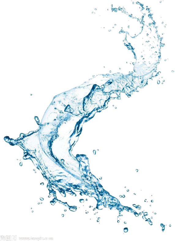 Blue Water Splash